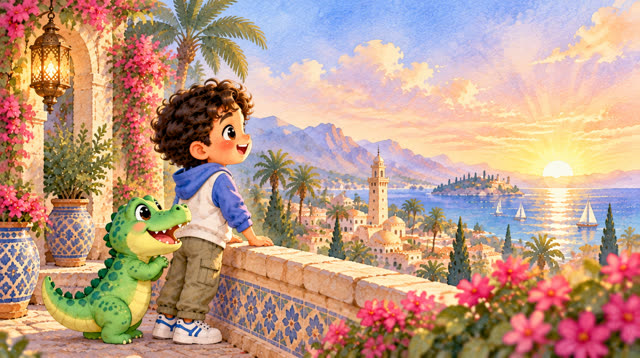 Scene 4 - ذهب الليل وجاء الفجر  | Lala Kids Planet