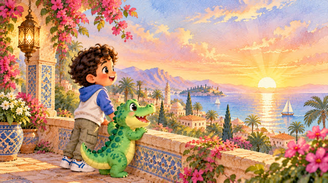 Scene 5 - ذهب الليل وجاء الفجر  | Lala Kids Planet
