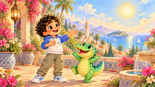 Scene 9 - ذهب الليل وجاء الفجر  | Lala Kids Planet
