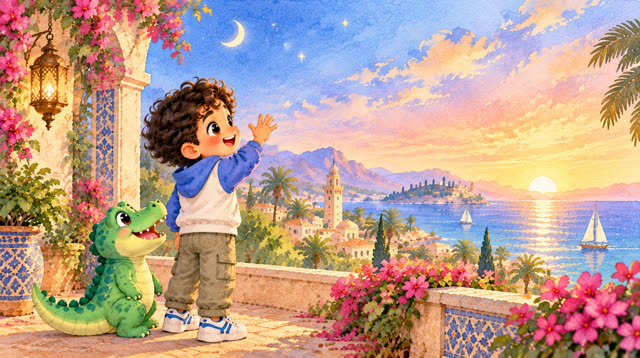 Scene 10 - ذهب الليل وجاء الفجر  | Lala Kids Planet