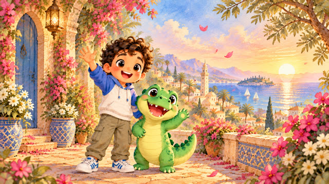 Scene 16 - ذهب الليل وجاء الفجر  | Lala Kids Planet