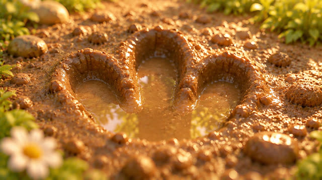 Scene 20 - Baby Dino and the Mystery Footprints! 🐾