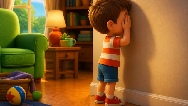 Scene 2 - Behind the Big Green Chair