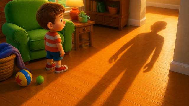 Scene 4 - Behind the Big Green Chair
