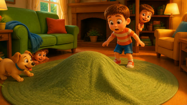 Scene 11 - Behind the Big Green Chair