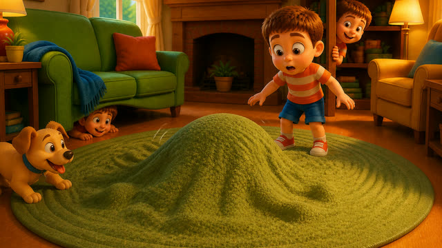 Scene 13 - Behind the Big Green Chair