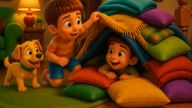 Scene 24 - Behind the Big Green Chair