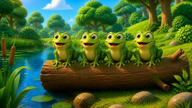 Scene 5 - Five Little Speckled Frogs Fisher-Price
