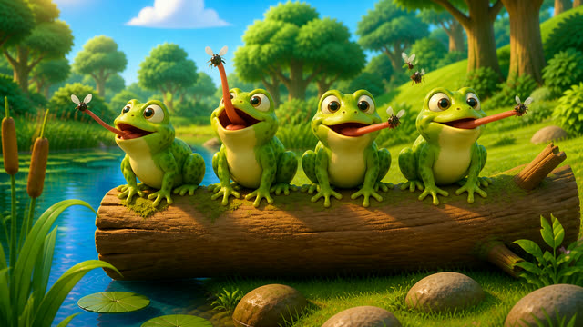 Scene 6 - Five Little Speckled Frogs Fisher-Price