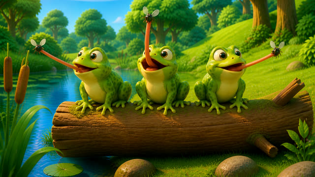 Scene 10 - Five Little Speckled Frogs Fisher-Price