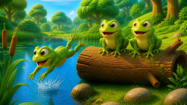 Scene 11 - Five Little Speckled Frogs Fisher-Price