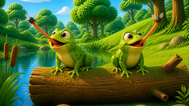 Scene 13 - Five Little Speckled Frogs Fisher-Price
