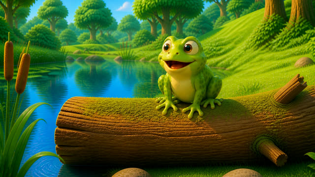 Scene 15 - Five Little Speckled Frogs Fisher-Price