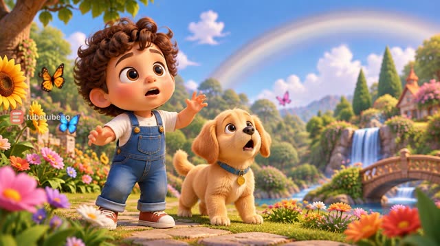 Scene 2 - Baby Leo and the Magic Rainbow