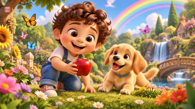 Scene 3 - Baby Leo and the Magic Rainbow