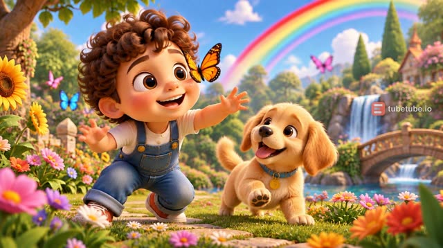 Scene 4 - Baby Leo and the Magic Rainbow