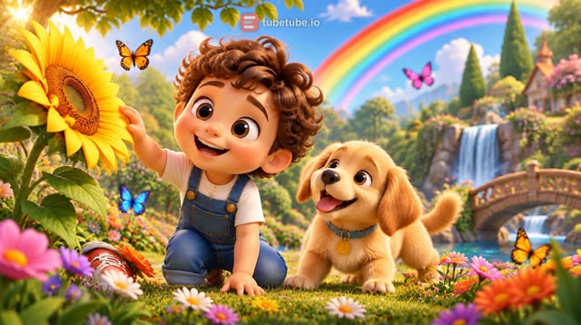 Scene 5 - Baby Leo and the Magic Rainbow