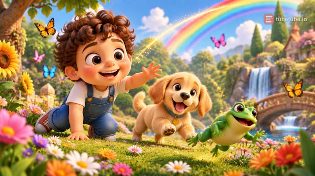 Scene 6 - Baby Leo and the Magic Rainbow