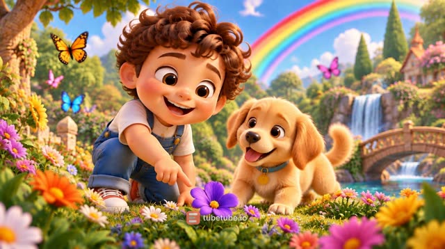 Scene 8 - Baby Leo and the Magic Rainbow