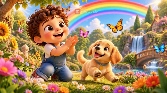 Scene 9 - Baby Leo and the Magic Rainbow