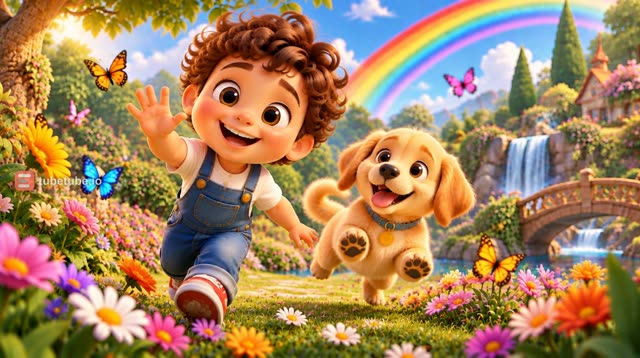 Scene 10 - Baby Leo and the Magic Rainbow