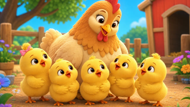 Scene 2 - Los Pollitos Dicen | Canción Infantil