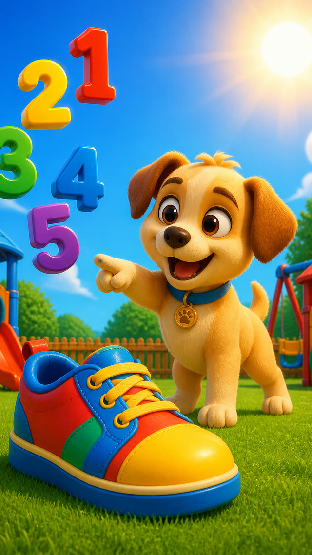 Scene 2 - Count to 5 with Puppy