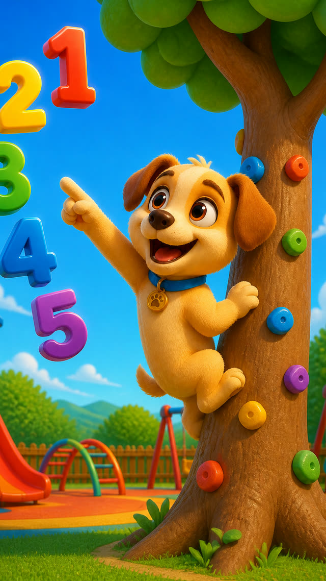 Scene 4 - Count to 5 with Puppy