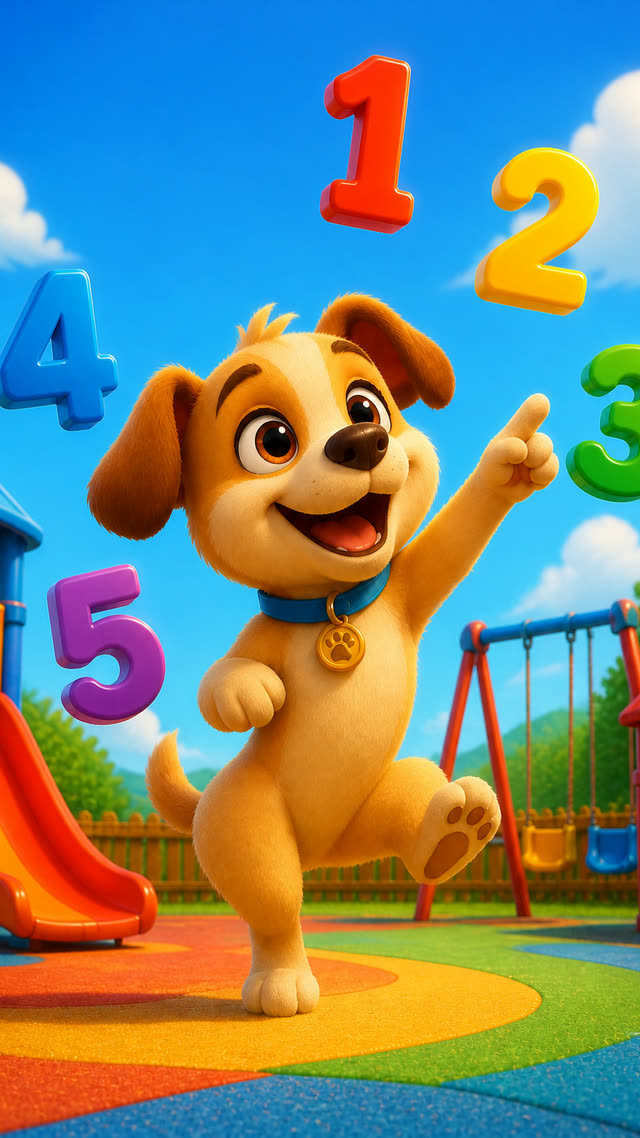 Scene 6 - Count to 5 with Puppy