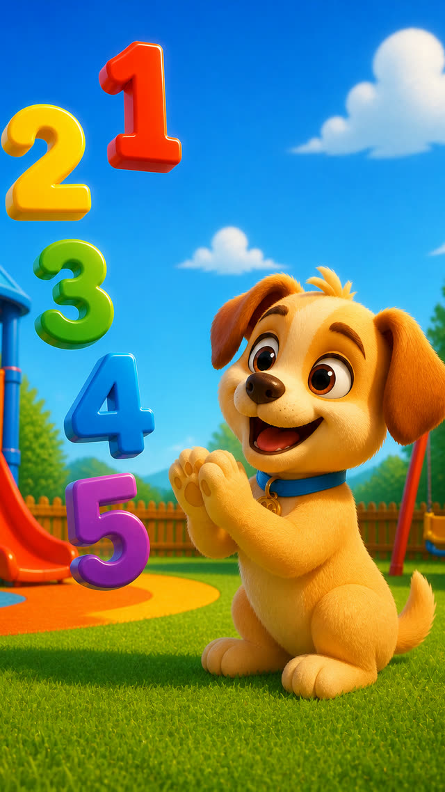 Scene 7 - Count to 5 with Puppy