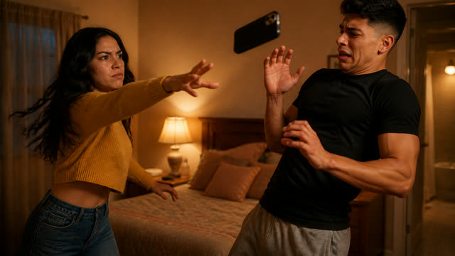 Scene 5 - Atrapé a mi novio mintiendo