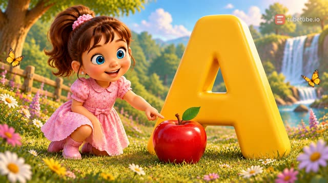 Scene 3 - The Magic Alphabet Meadow