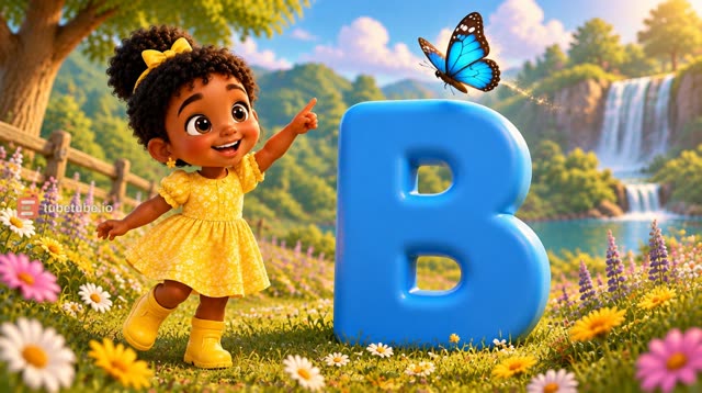 Scene 4 - The Magic Alphabet Meadow