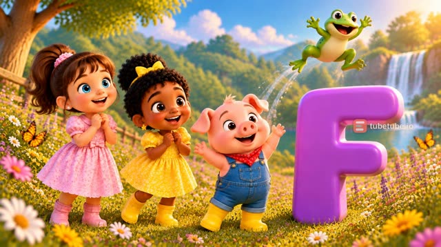 Scene 9 - The Magic Alphabet Meadow