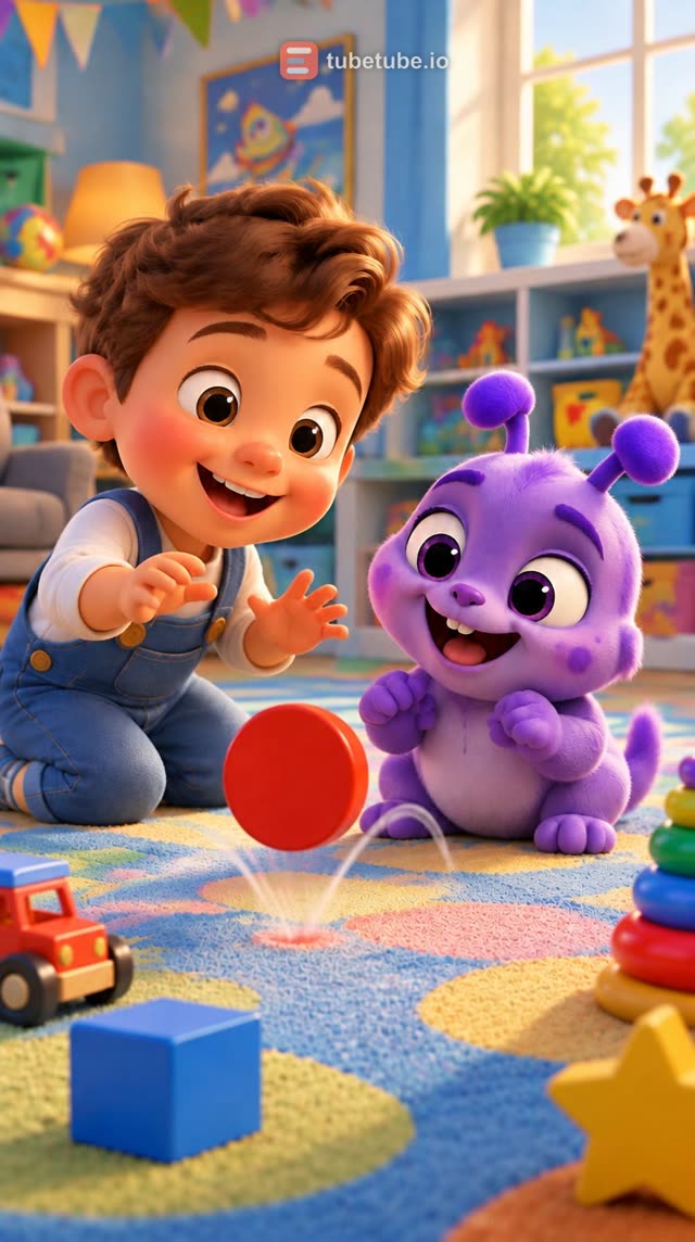 Scene 4 - The magic rainbow shapes