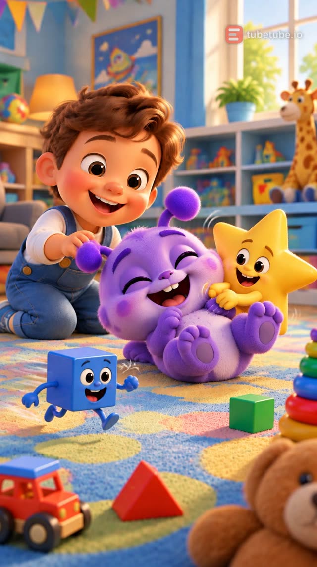 Scene 5 - The magic rainbow shapes
