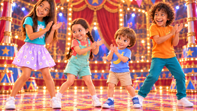 Scene 3 - Ohh La La! 🦁🐒 Lion & Monkey Banana Dance 🍌 | Fun Kids Song