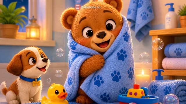 Scene 1 - Time for Bed, Benny Bear