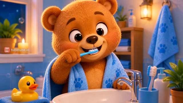 Scene 2 - Time for Bed, Benny Bear