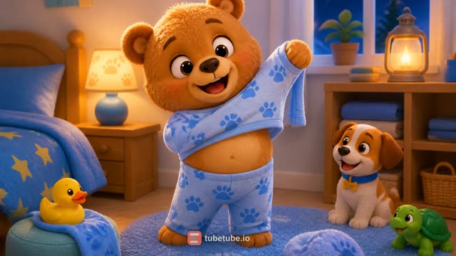 Scene 3 - Time for Bed, Benny Bear