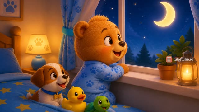 Scene 4 - Time for Bed, Benny Bear