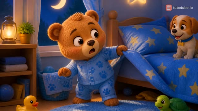 Scene 5 - Time for Bed, Benny Bear