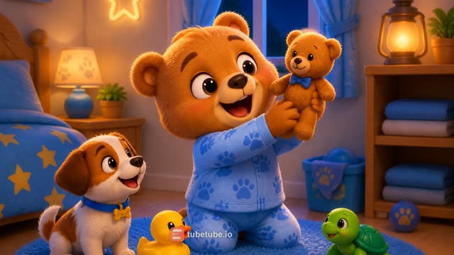 Scene 6 - Time for Bed, Benny Bear