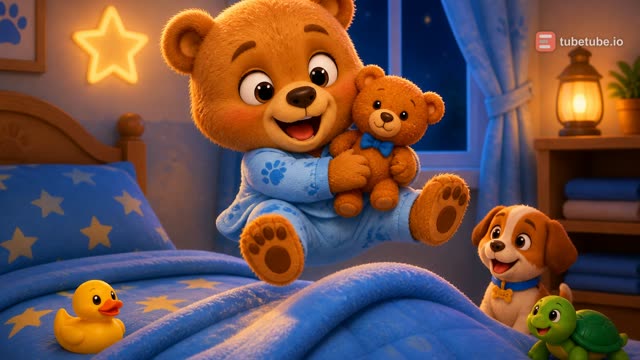 Scene 7 - Time for Bed, Benny Bear