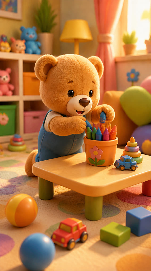Scene 4 - Teddy Bear’s Tidy-Up Beat!