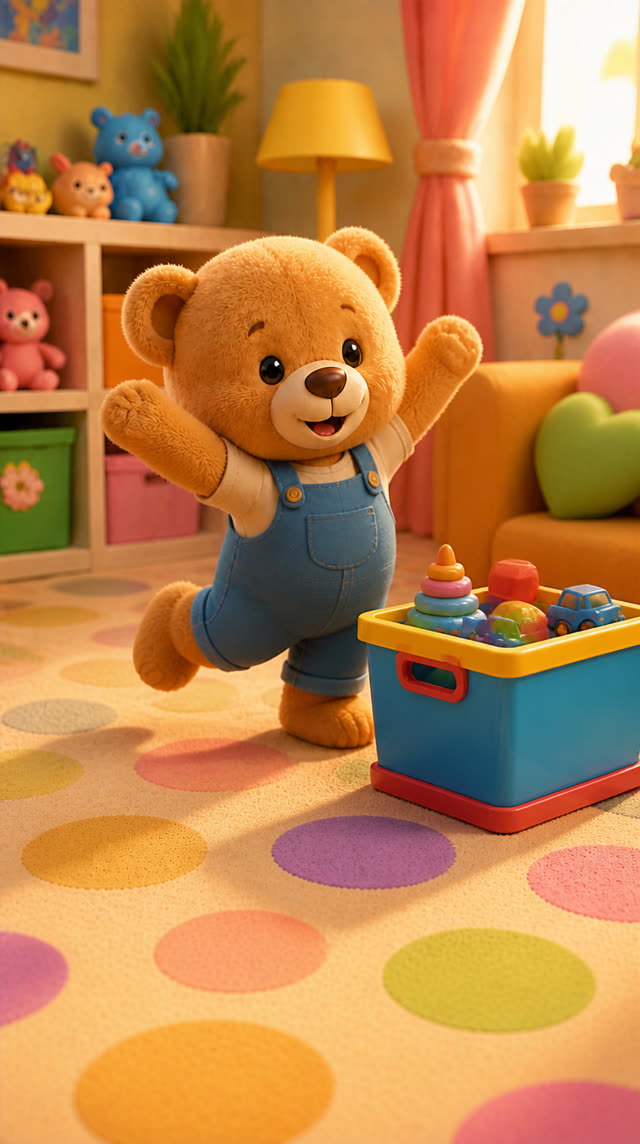 Scene 7 - Teddy Bear’s Tidy-Up Beat!
