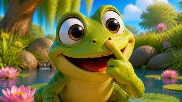 jump jump little frog