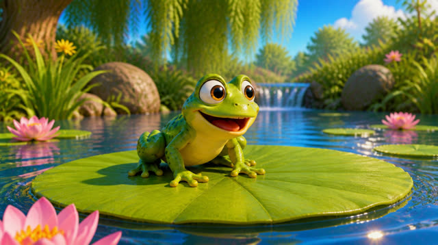 Scene 6 - jump jump little frog