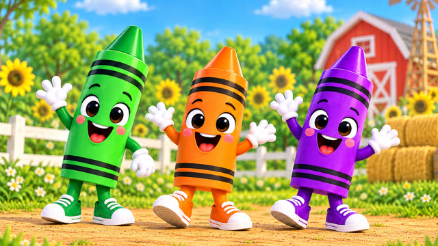 Scene 32 - Learning Colors with Braulio | Aprende Colores con Braulio