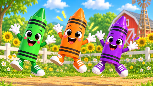 Scene 34 - Learning Colors with Braulio | Aprende Colores con Braulio